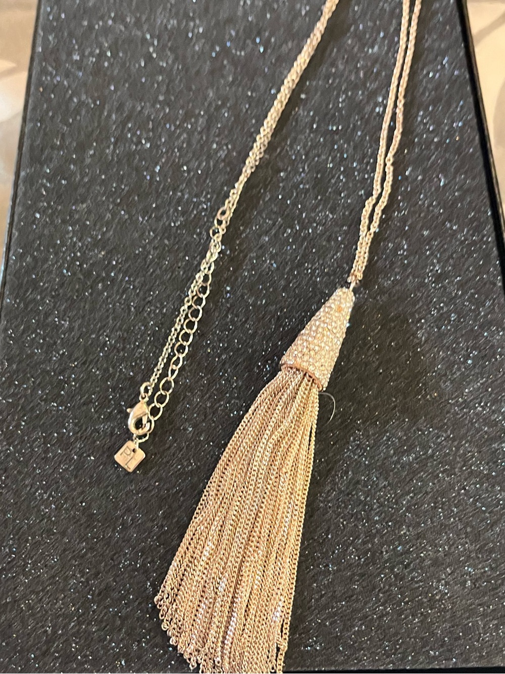 Park Lane Gold Tassel Pendant Necklace - Elegant Women’s Jewelry